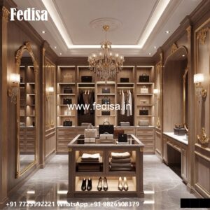 Space Efficient Wardrobe Design for Small Bedrooms No-037