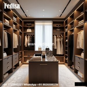 Custom Built Wardrobe Design for Stylish Interiors No-040