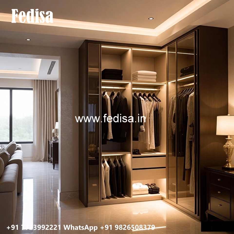 Wardrobe Design Ideas with Glass Sliding Doors No-052