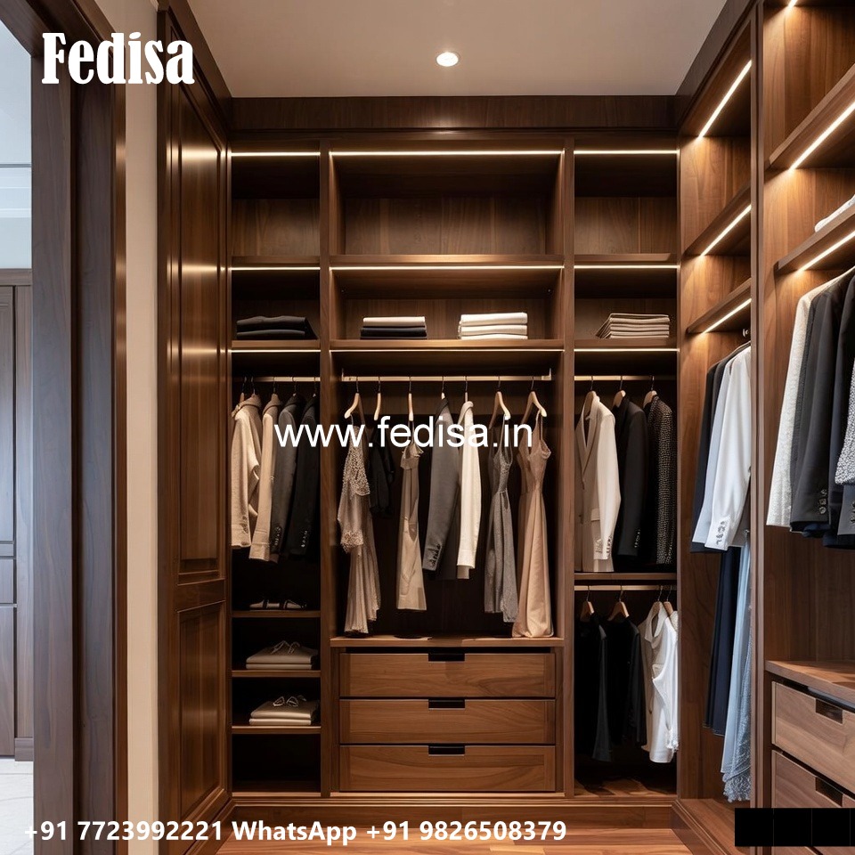 Contemporary Wooden Wardrobe Design Concepts No-057