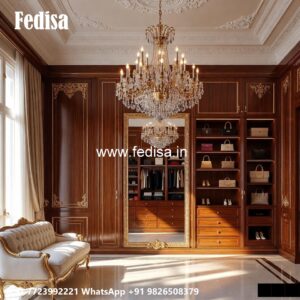 Luxury Wardrobe Design for Spacious Bedrooms No-058