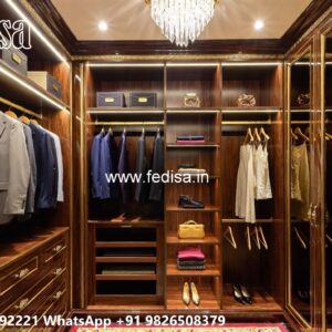 Functional Wooden Wardrobe Design Inspiration No-073