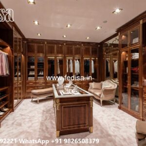 Luxury Wardrobe Design for Modern Villas No-076