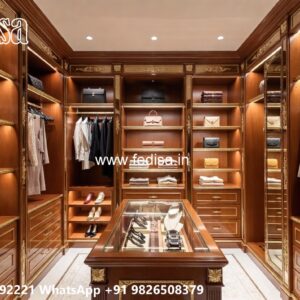 Premium Wardrobe Design with Custom Storage No-078