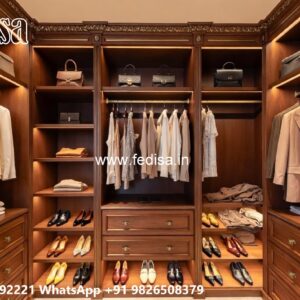 Beautiful Wardrobe Design with Premium Wood No-080