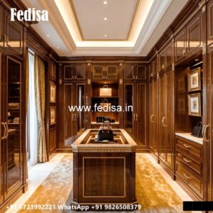 Modern Wardrobe Design with Rich Finishes No-091