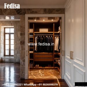 Wooden Wardrobe Design with Luxury Appeal No-094