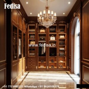 Elegant Wardrobe Design with Custom Layout No-096