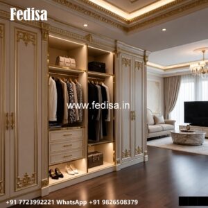 Premium Wardrobe Design with Modern Storage No-097