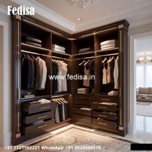 Wardrobe Design Inspiration with Elegant Decor No-099