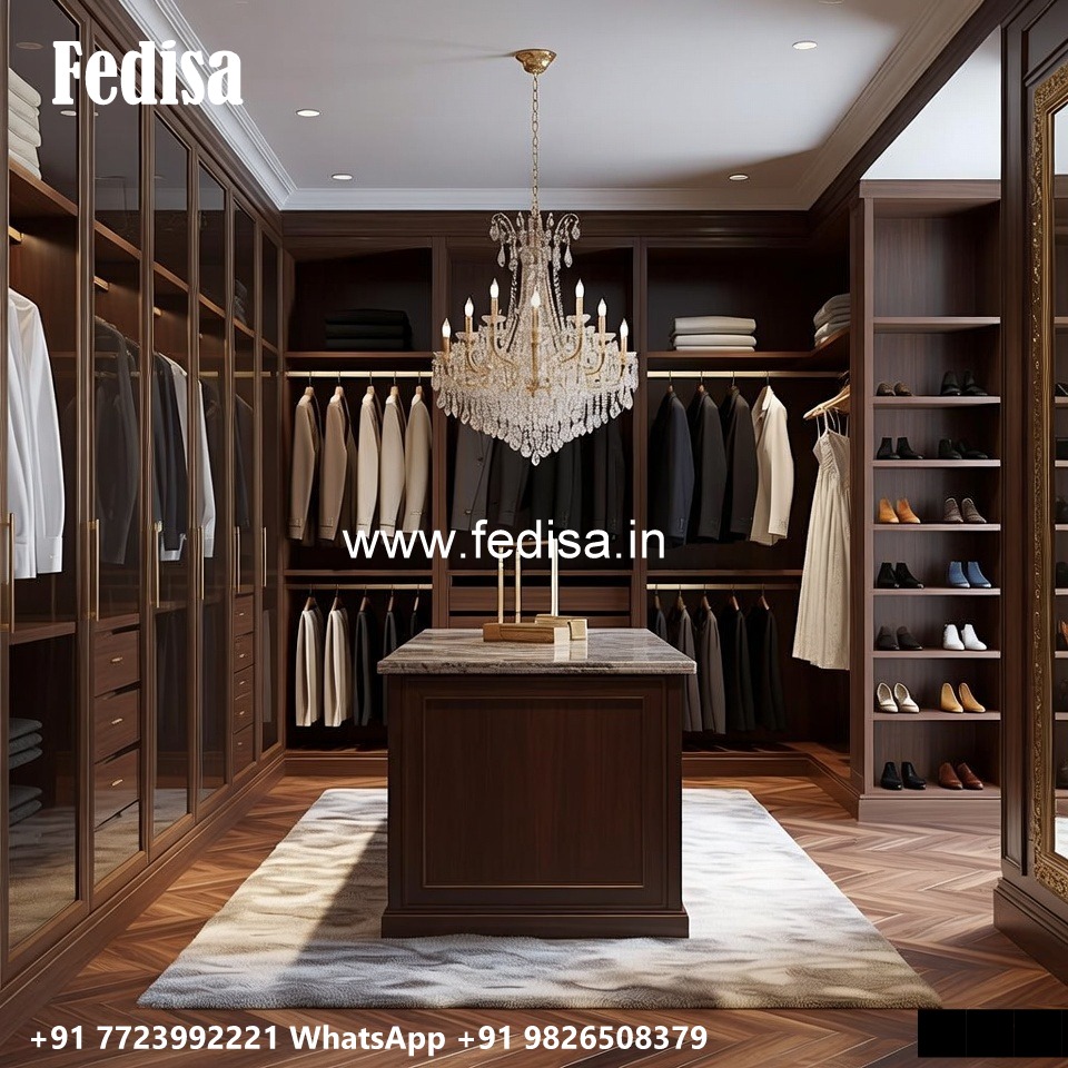 Wooden Wardrobe Design with Modern Appeal No-114