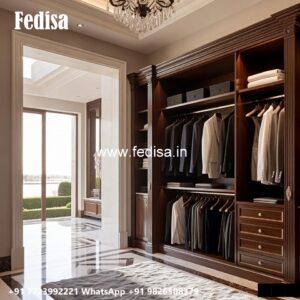 Modern Wardrobe Design with Sleek Storage No-117