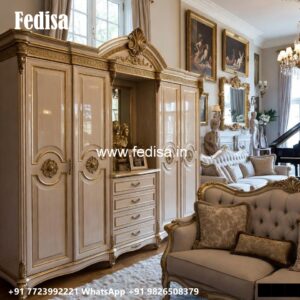 Elegant Wooden Wardrobe Design Trends No-136