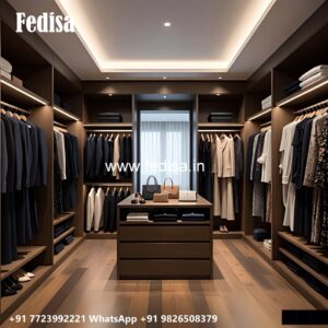 Luxury Wardrobe Design with Elegant Layout No-148