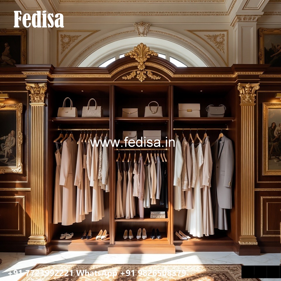 Elegant Wardrobe Design with Sleek Finish No-151