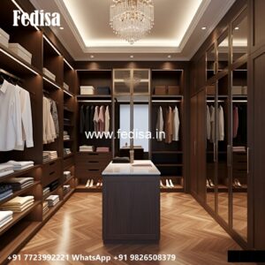 Luxury Wardrobe Design with Smart Organization No-155