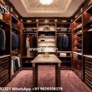 Contemporary Wardrobe Design with Stylish Details No-167