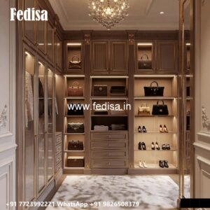 Luxury Wooden Wardrobe Design for Bedrooms No-176