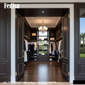 Contemporary Wardrobe Design with Premium Finish No-197
