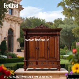 Stylish Wardrobe Design with Luxury Details No-205