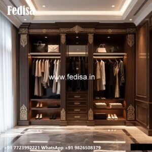 Wardrobe Design Ideas with Elegant Storage Solutions No-216