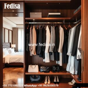 Modern Wardrobe Design with Hidden Lighting No-218