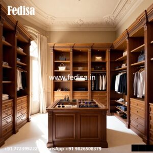 Luxury Wardrobe Design with Functional Layout No-220