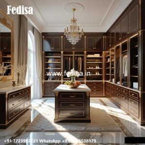 Contemporary Wardrobe Design with Smart Features No-222