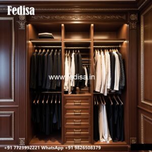 Stylish Wardrobe Design for Modern Villas No-225