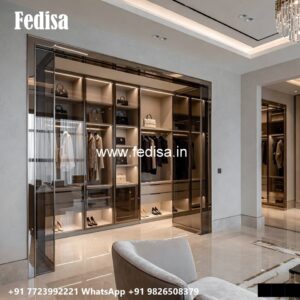 Luxury Wardrobe Design with Sophisticated Decor No-233