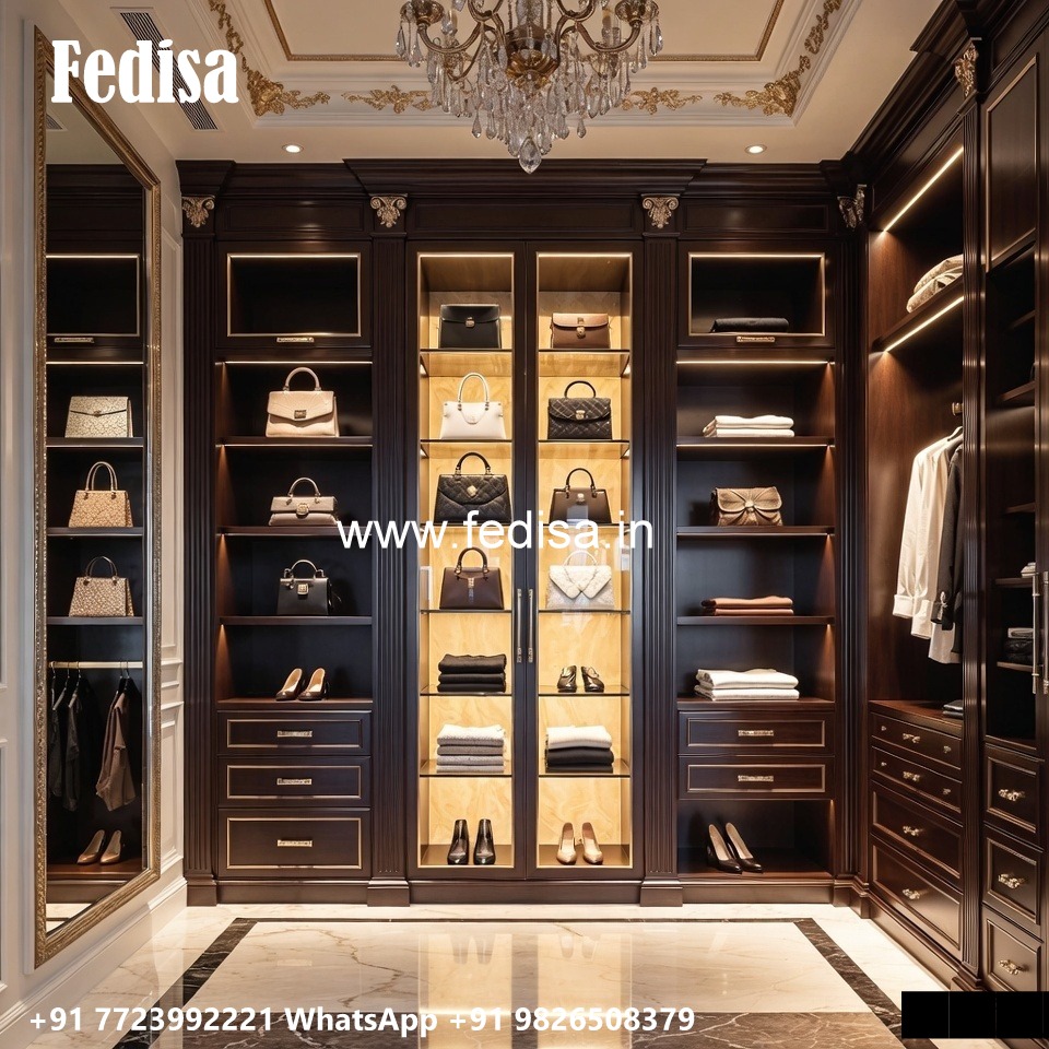 Beautiful Wooden Wardrobe Design Concepts No-239