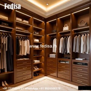 Elegant Wardrobe Design with Modern Features No-246