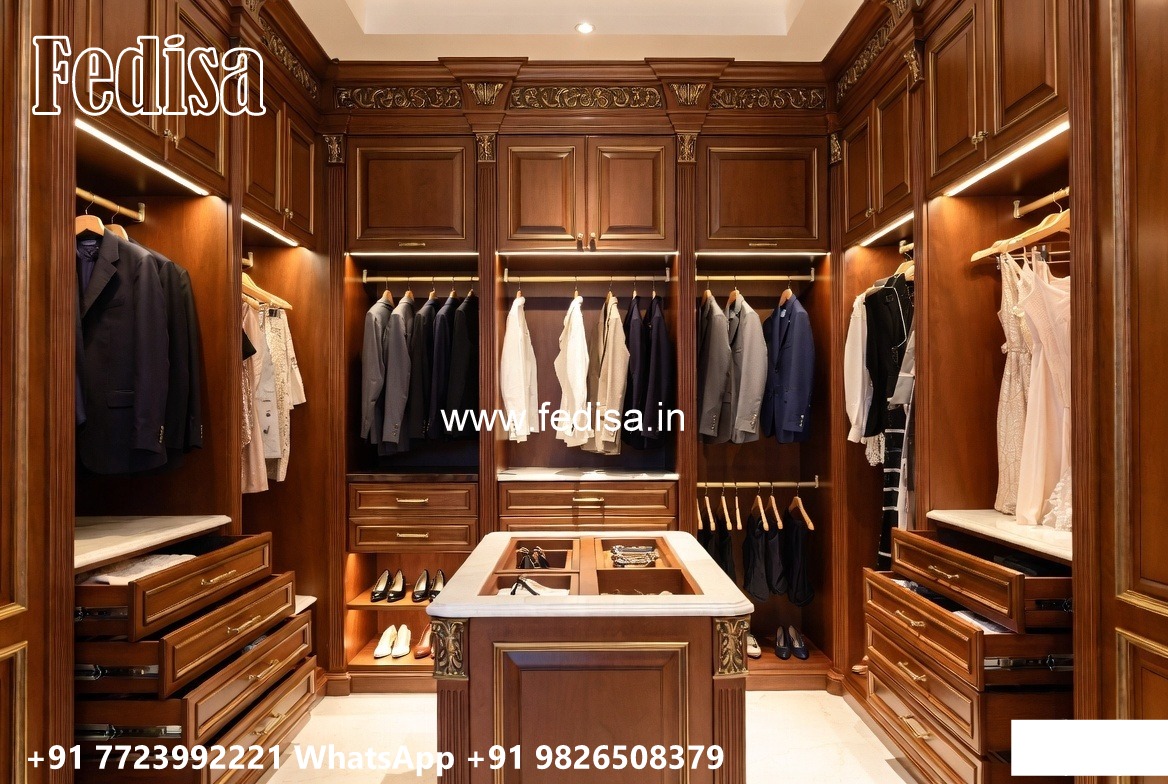 Luxury Wardrobe Design with Premium Glass Doors No-261