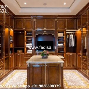 Elegant Wardrobe Design with Modern Storage Solutions No-272