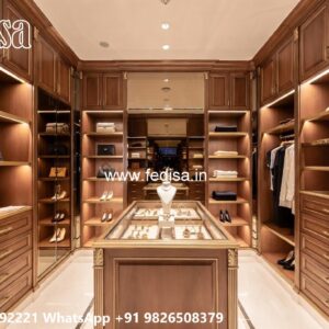 Luxury Wardrobe Design with Designer Details No-273