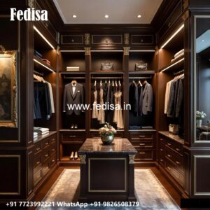 Beautiful Wardrobe Design for Stylish Interiors No-280