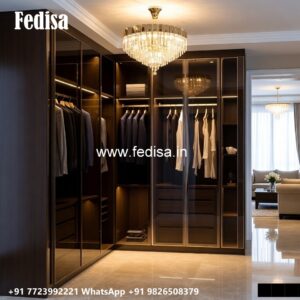 Contemporary Wardrobe Design with Smart Lighting No-288
