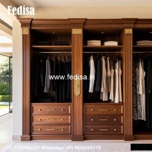 Luxury Wardrobe Design with Smart Organization Ideas No-296