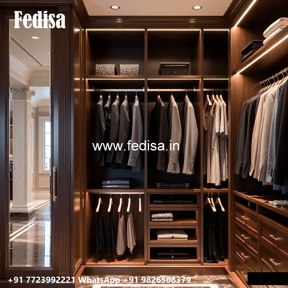 Modern Sliding Wardrobe Design for Elegant Bedrooms No-298