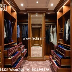 Elegant Wooden Wardrobes No-555