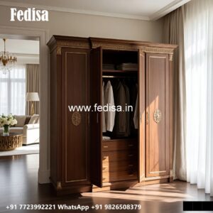 Classic Wardrobe Design with Elegant Detailing No-621