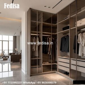 Elegant Wooden Wardrobe Design Concepts No-627