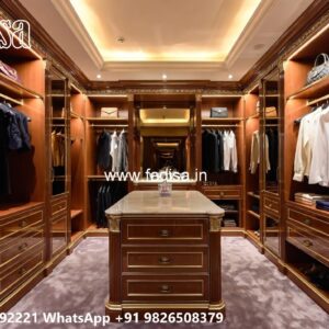 Traditional Wooden Closet Design Inspiration No-631