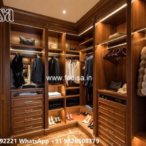 Luxury Classic Bedroom Closet Ideas No-638