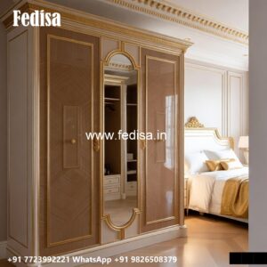 Classic Wardrobe Design with Premium Wood No-646
