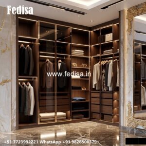 Classic Wardrobe Design for Luxury Villas No-648
