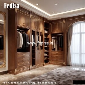 Classic Wardrobe Design with Elegant Storage No-655