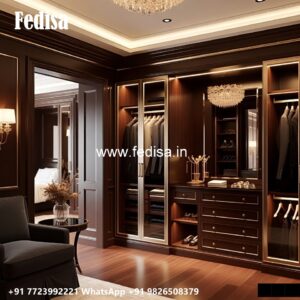 Elegant Wooden Closet Design Trends No-660