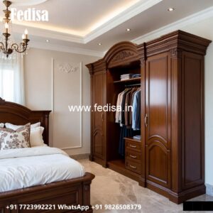 Classic Wooden Wardrobe with Elegant Style No-672
