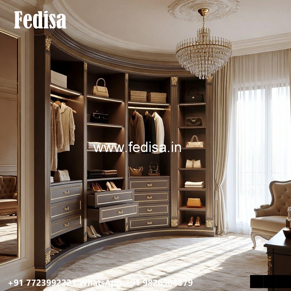 Royal Style Wooden Closet Design No-701